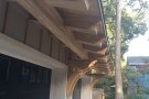 garage awning up close