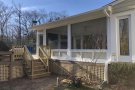 finished porch