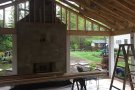 inside patio construction