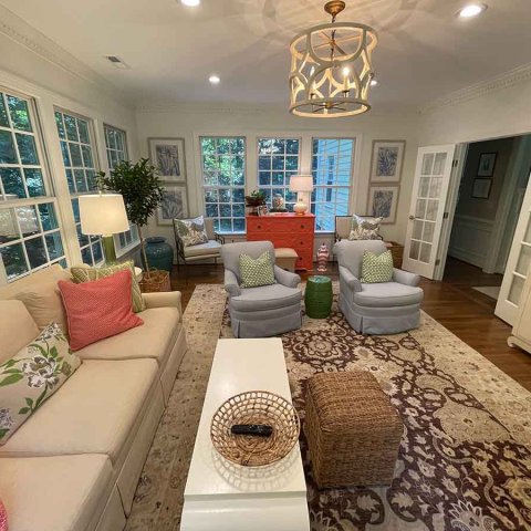 Living room addition