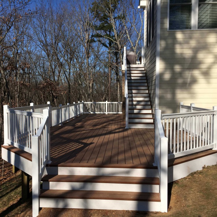 A deck in Richmond