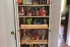 Pull out shelving