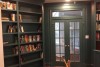 Bookcase with doorwayt