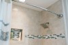 Tile view of shower tub
