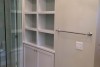 shelving with shower