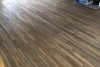 Wood floor being finished